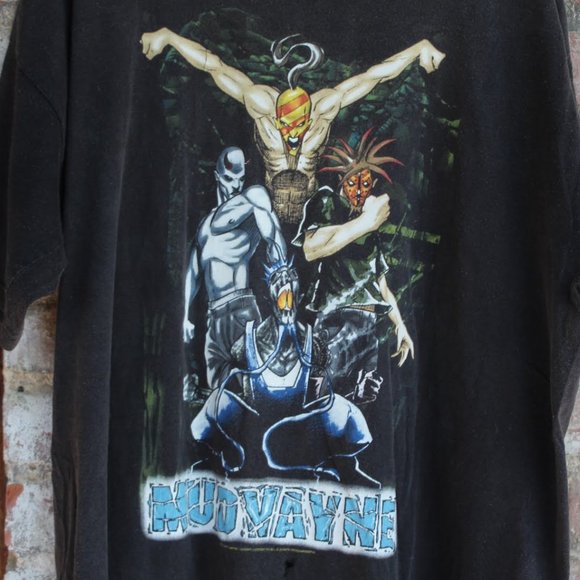 Vintage 200 Mudvayne Cartoon Shirt 